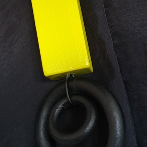 Fa minimalista nyaklánc, Ékszer, Nyaklánc, Gyöngyös nyaklánc, Famegmunkálás, Ékszerkészítés, MESKA