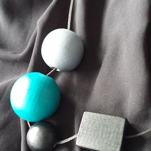 Fa nyaklánc - ékszer - nyaklánc - bogyós nyaklánc - Meska.hu