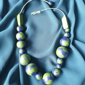 Fa  aszimetrikus nyaklánc - Meska.hu