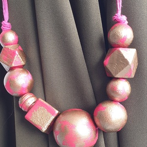 Fa nyaklánc - ékszer - nyaklánc - bogyós nyaklánc - Meska.hu