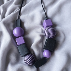 Fa nyaklánc - ékszer - nyaklánc - bogyós nyaklánc - Meska.hu