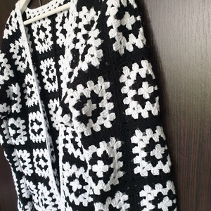 Horgolt kardigán - ruha & divat - női ruha - kardigánok - Meska.hu