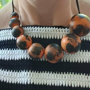 Fa statement nyaklánc - Meska.hu