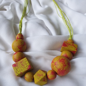 Fa SUNBUSRT nyaklánc - ékszer - nyaklánc - statement nyaklánc - Meska.hu