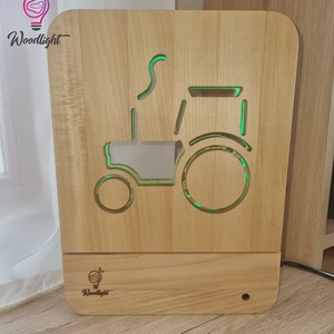 Woodlight Csodalámpa-Traktor - otthon & életmód - babaszoba, gyerekszoba - babaszoba dekoráció - Meska.hu