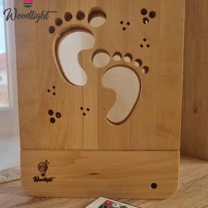 Woodlight Csodalámpa-Talpacska, Otthon & Életmód, Babaszoba, gyerekszoba, Babaszoba dekoráció, Famegmunkálás, MESKA