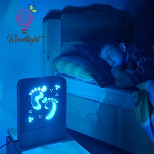 Woodlight Csodalámpa-Talpacska - otthon & életmód - babaszoba, gyerekszoba - babaszoba dekoráció - Meska.hu