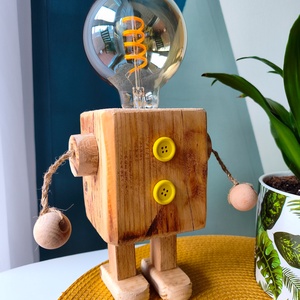 Különleges robot lámpa, Otthon & Életmód, Lámpa, Asztali lámpa, , MESKA