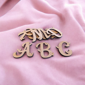 ABC dekor betűk, Kellékek & szerszámok, Hobby fa alapanyag, Rétegelt lemez, fa alap, Gravírozás, pirográfia, MESKA