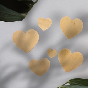 Nagykiszerelésű fa szívecskék - Meska.hu