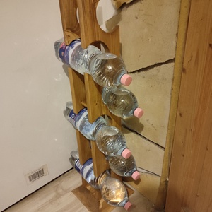 Oszlop bortartó - pezsgőtartó - ásványvíztartó, Otthon & Életmód, Konyhafelszerelés, tálalás, Tálalás, Bortartó, Famegmunkálás, MESKA
