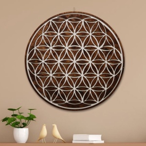 Mandala falikép - 90cm átmérőjű - otthon & életmód - dekoráció - kép & falikép - fából készült kép - Meska.hu