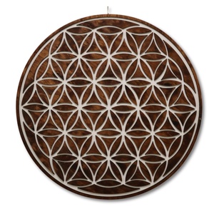 Mandala falikép - 90cm átmérőjű - otthon & életmód - dekoráció - kép & falikép - fából készült kép - Meska.hu