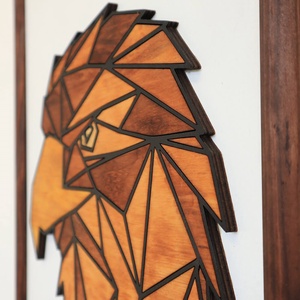 Polygon falikép lakásdekoráció - sas - otthon & életmód - dekoráció - fali és függő dekoráció - falra akasztható dekor - Meska.hu