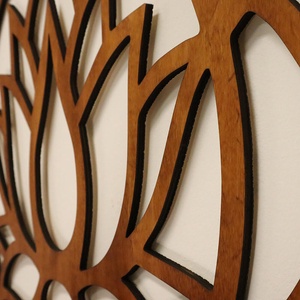 Lótuszvirág falikép lakásdekoráció - otthon & életmód - dekoráció - spiritualitás - mandala - Meska.hu