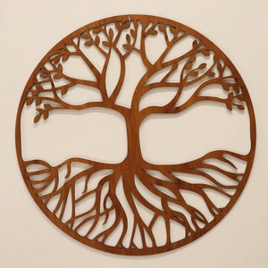 Életfa falikép - Magas gyökerű, Otthon & Életmód, Dekoráció, Kép & Falikép, Fából készült kép, Famegmunkálás, MESKA