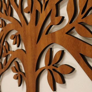 Életfa falikép - Két kis hajtással - otthon & életmód - dekoráció - kép & falikép - fából készült kép - Meska.hu