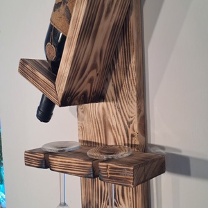 Fali bortartó - otthon & életmód - konyhafelszerelés, tálalás - tálalás - bortartó - Meska.hu