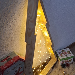 karácsonyfa dekoráció  - karácsony - adventi díszek - adventi ablakdekoráció - Meska.hu