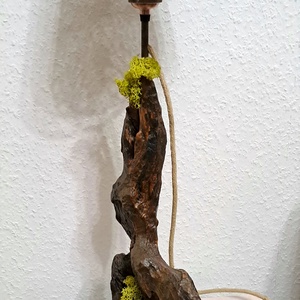 Egyedi rusztikus lámpa. - otthon & életmód - lámpa - asztali lámpa - Meska.hu