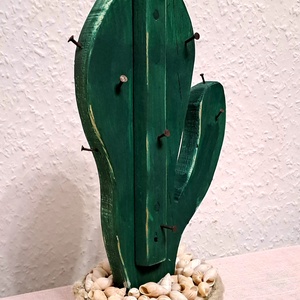 Kaktusz ékszer-kulcstartó - ékszer - ékszertartó - ékszertartó állvány - Meska.hu