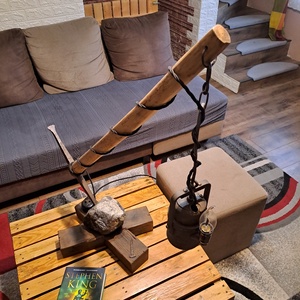 Loft, ipari stílusú lámpa - otthon & életmód - lámpa - asztali lámpa - Meska.hu