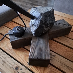 Loft, ipari stílusú lámpa - otthon & életmód - lámpa - asztali lámpa - Meska.hu