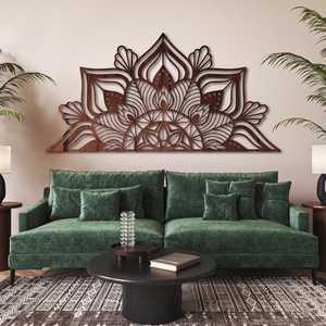Fából készült 3D Mandala kép 04 - Meska.hu