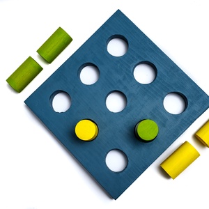 WoodYdreams THINK! 3x3 amőba játék gyerekeknek - Meska.hu