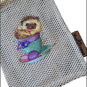 Woodydreams egyedi vidám ökozacskó  - táska & tok - bevásárlás & shopper táska - zöldség/gyümölcs zsák - Meska.hu