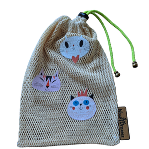 Woodydreams egyedi vidám bevásárló zsák / ökozacskó , Táska & Tok, Bevásárlás & Shopper táska, Zöldség/Gyümölcs zsák, Varrás, MESKA