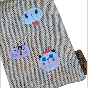 Woodydreams egyedi vidám bevásárló zsák / ökozacskó  - táska & tok - bevásárlás & shopper táska - zöldség/gyümölcs zsák - Meska.hu