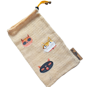 Woodydreams egyedi vidám bevásárló zsák / ökozacskó  - táska & tok - bevásárlás & shopper táska - zöldség/gyümölcs zsák - Meska.hu