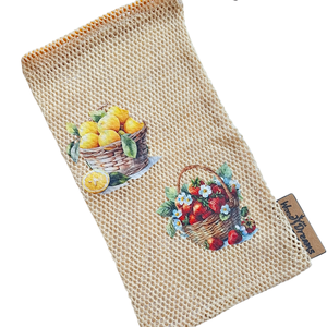 Woodydreams egyedi vidám bevásárló zsák / ökozacskó  - táska & tok - bevásárlás & shopper táska - zöldség/gyümölcs zsák - Meska.hu