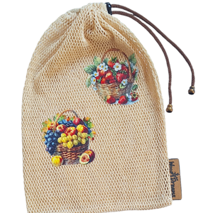 Woodydreams egyedi vidám bevásárló zsák / ökozacskó , Táska & Tok, Bevásárlás & Shopper táska, Zöldség/Gyümölcs zsák, Varrás, MESKA