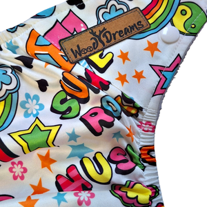 Mosható pelenka + betét - szépségápolás - pelenka & babaápolás - pelenka - Meska.hu