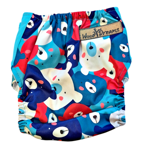 Mosható pelenka + betét - szépségápolás - pelenka & babaápolás - pelenka - Meska.hu