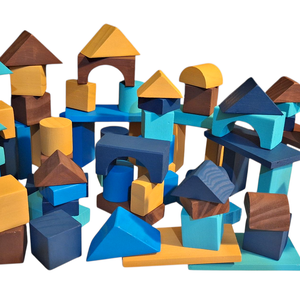 WoodYdreams BE CREATIV! SMALL (építőkocka készlet) fiúknak (70 db) - Meska.hu