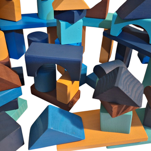 WoodYdreams BE CREATIV! SMALL (építőkocka készlet) fiúknak (70 db) - játék & sport - építőjáték - Meska.hu