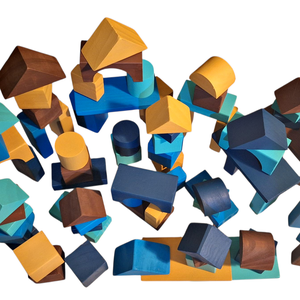 WoodYdreams BE CREATIV! SMALL (építőkocka készlet) fiúknak (70 db) - játék & sport - építőjáték - Meska.hu