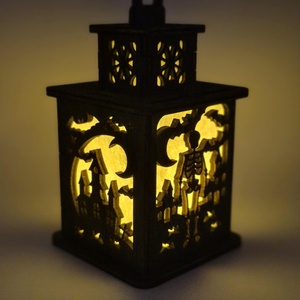 Csontvázas halloweeni lámpás - otthon & életmód - dekoráció - halloween - halloweeni lámpás - Meska.hu