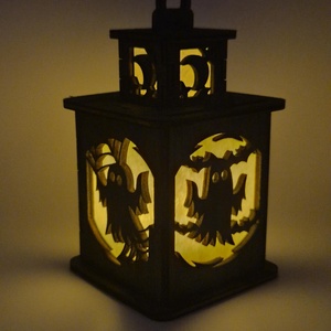 Szellemes halloweeni lámpás - otthon & életmód - dekoráció - halloween - halloweeni lámpás - Meska.hu