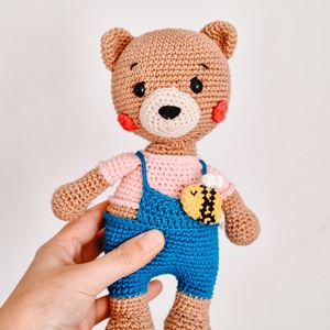 Maci, Játék & Sport, Plüssállat & Játékfigura, Maci, Horgolás, MESKA