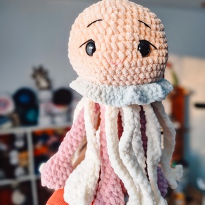 Medúza - játék & sport - plüssállat & játékfigura - polip, medúza - Meska.hu