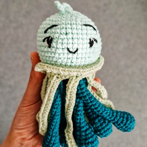 Medúza  - játék & sport - plüssállat & játékfigura - polip, medúza - Meska.hu