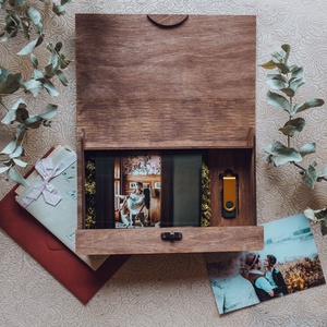 Esküvői doboz fényképeknek, emlékdoboz, nászajándék - esküvő - emlék & ajándék - doboz - Meska.hu