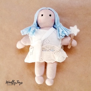 My Tiny Doll - Fogtündér kék hajjal - 50% kedvezménnyel, Játék & Sport, Baba & babaház, Baba, Baba-és bábkészítés, MESKA