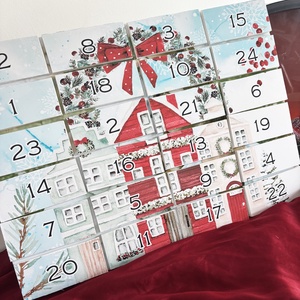 Leszedhető Adventi Kalendárium  közös élmények minden napra!, Karácsony, Adventi díszek, Adventi naptár, Fotó, grafika, rajz, illusztráció, MESKA