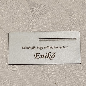 Esküvői köszönőajándék - talpas szív - esküvő - emlék & ajándék - köszönőajándék - Meska.hu