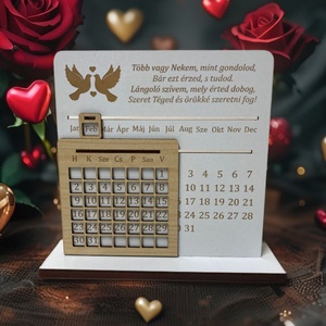 Öröknaptár - Valentin napra - Meska.hu